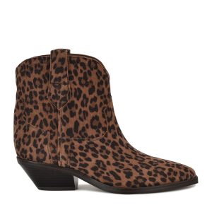 Abreve Western Leather Booties