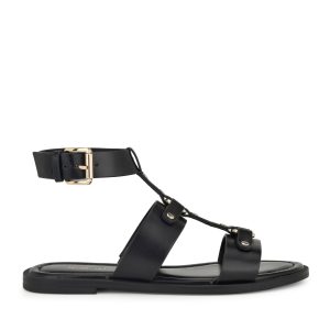 Jouise Ankle Strap Flat Sandals