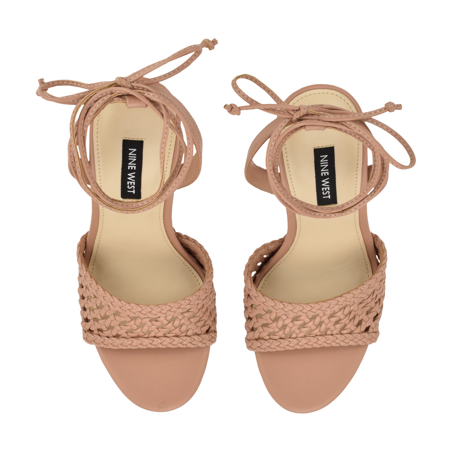 Merta Ankle Wrap Woven Sandals - Image 5