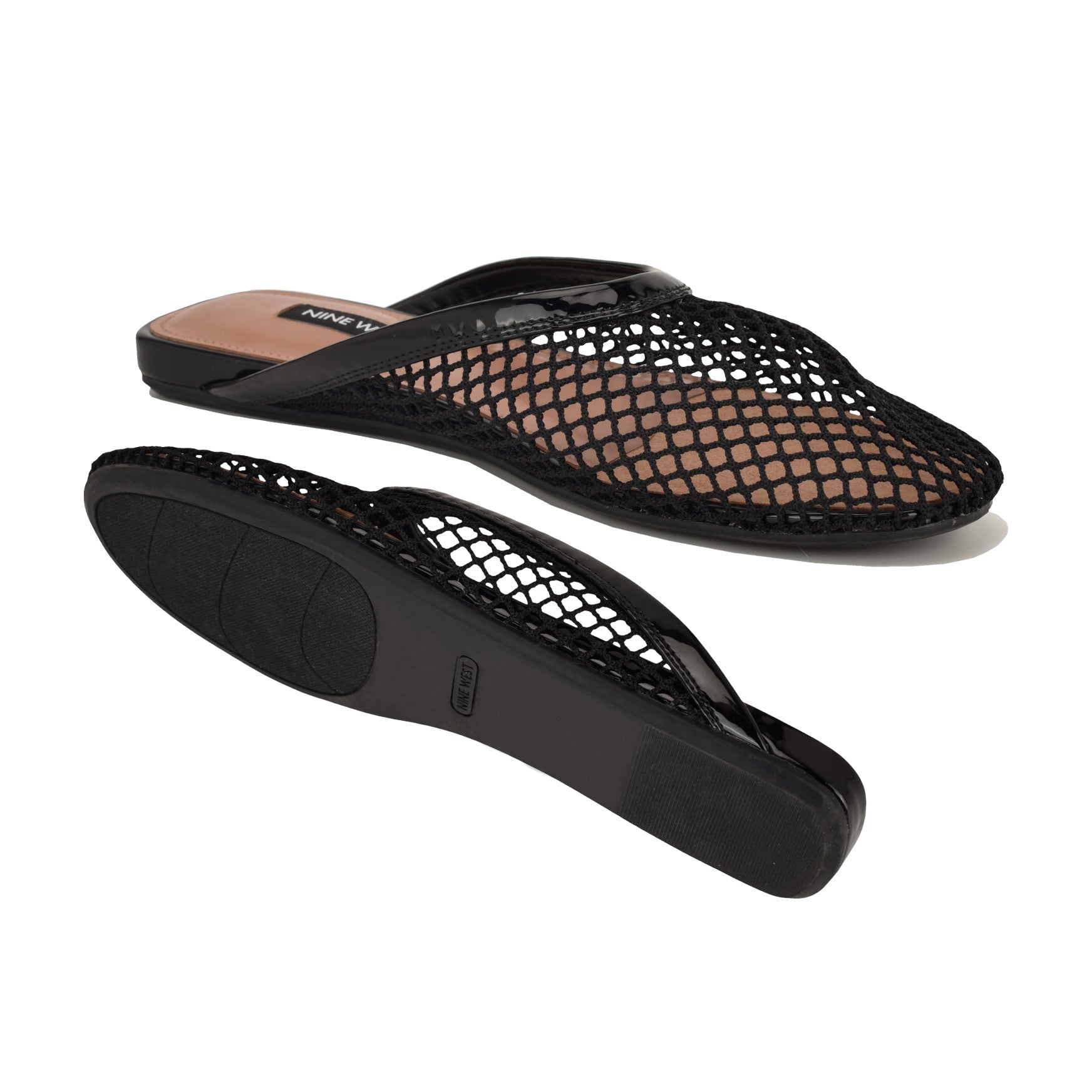 Daniela Flat Mesh Mules - Image 4