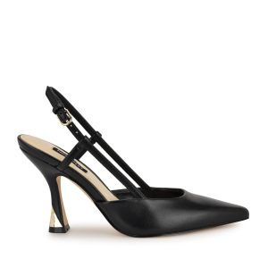 Vassa Pointy Toe Slingbacks