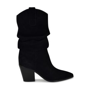 Kadon Leather Tailored Slouch Boots