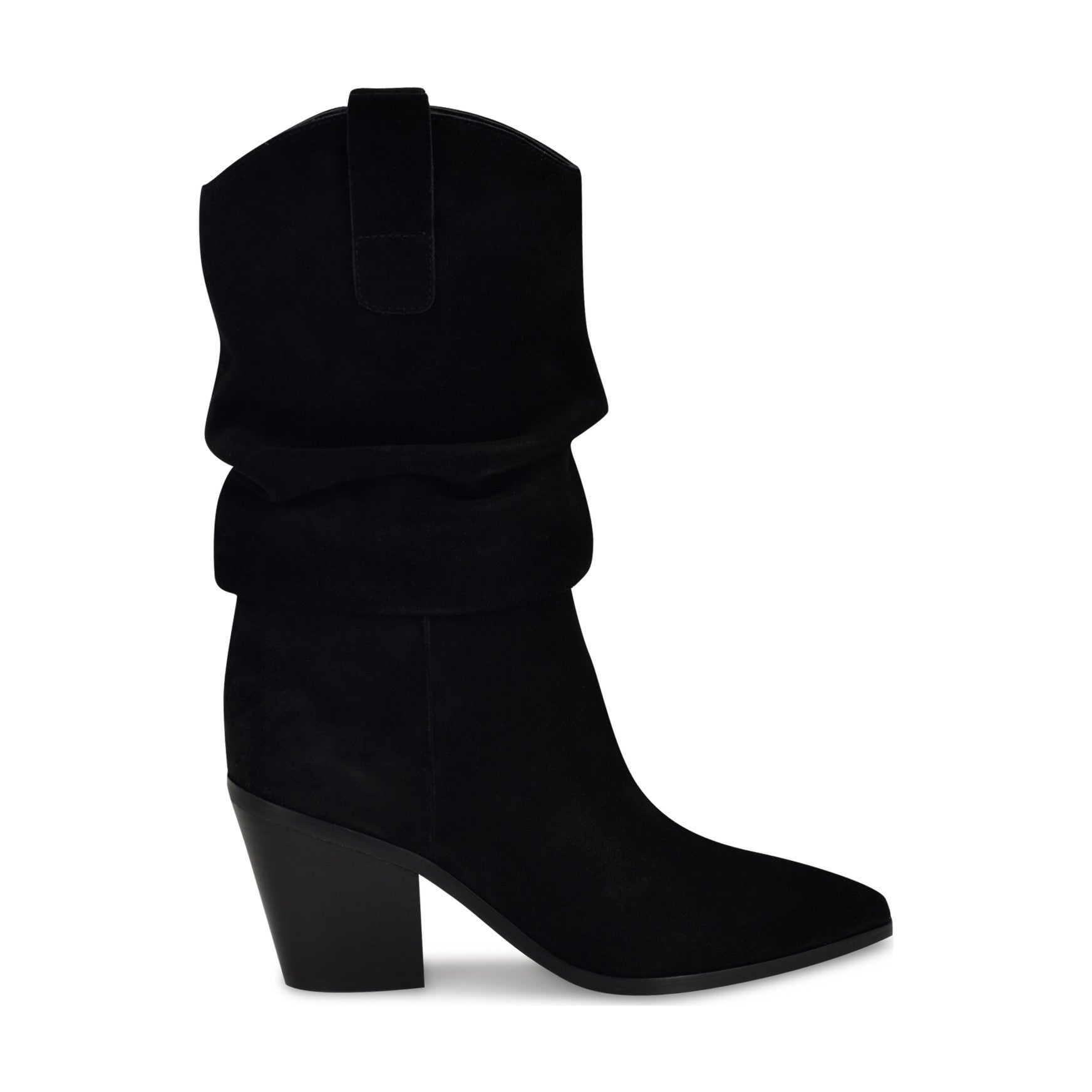 Kadon Leather Tailored Slouch Boots