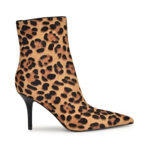 Ohmy Dress Ankle Leather Booties