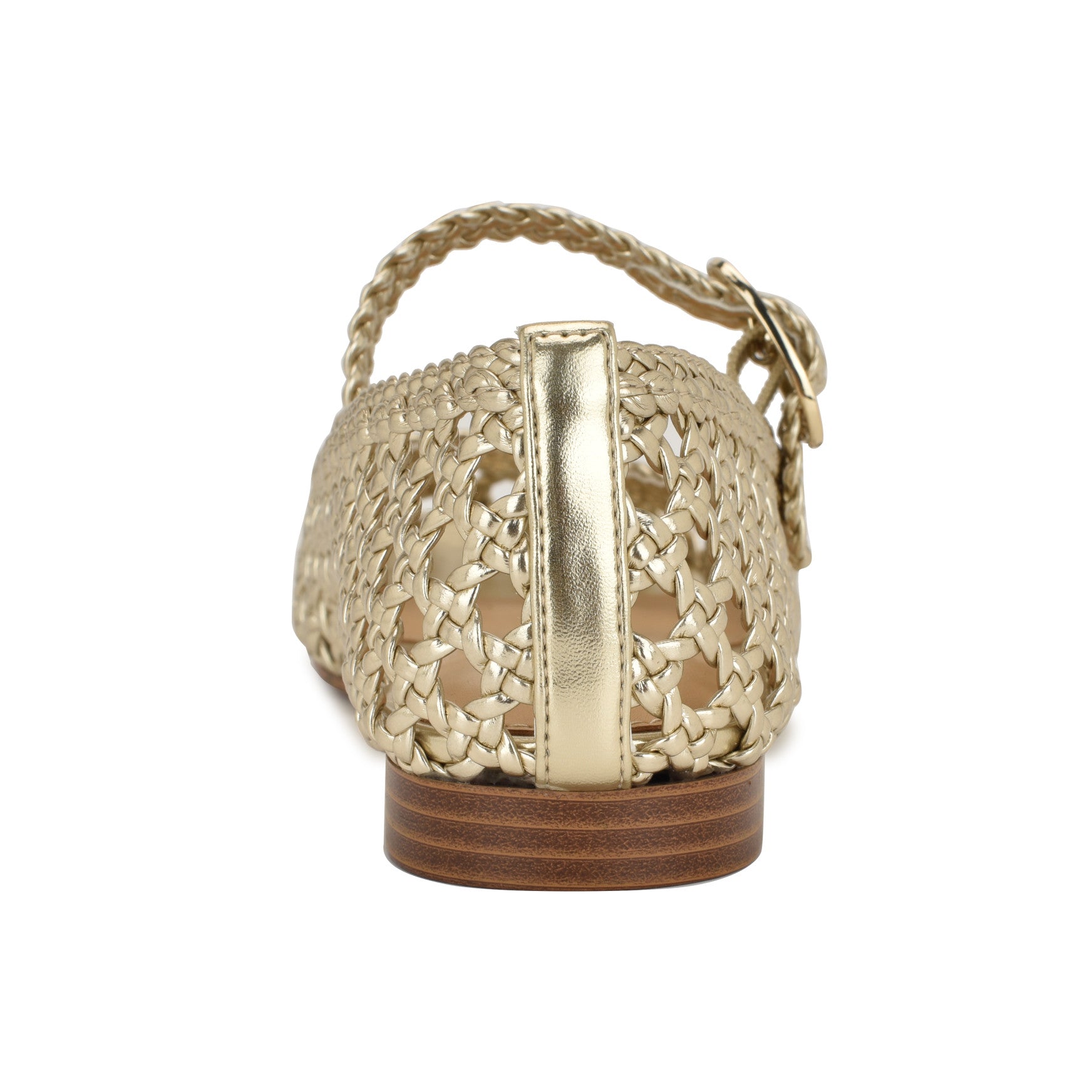 Halie Woven Mary Jane Flats - Image 4