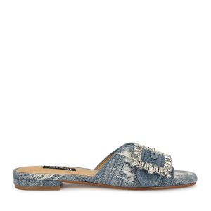 Laniey Flat Slide Sandals