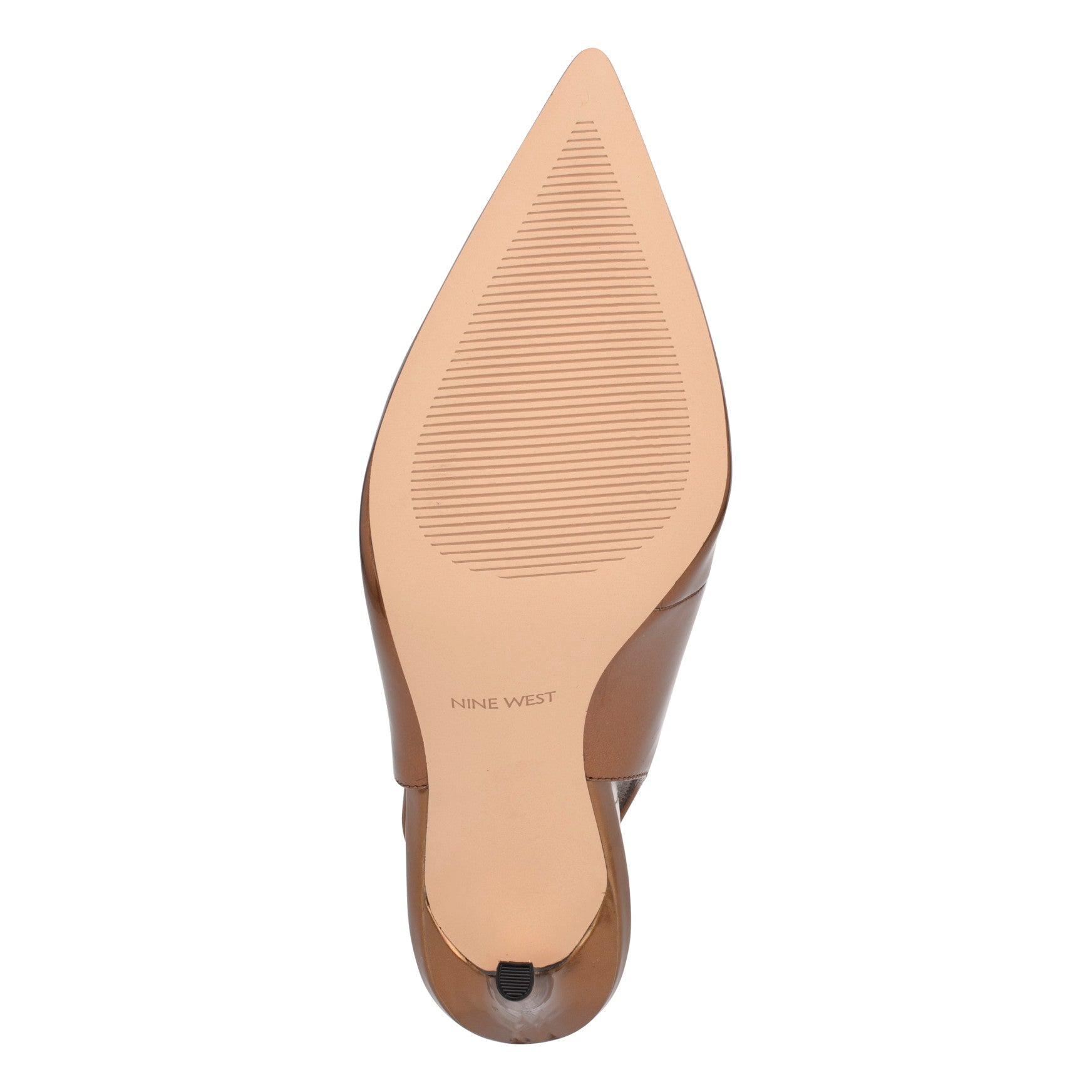 Feather Pointy Toe Slingback Pumps - Image 5