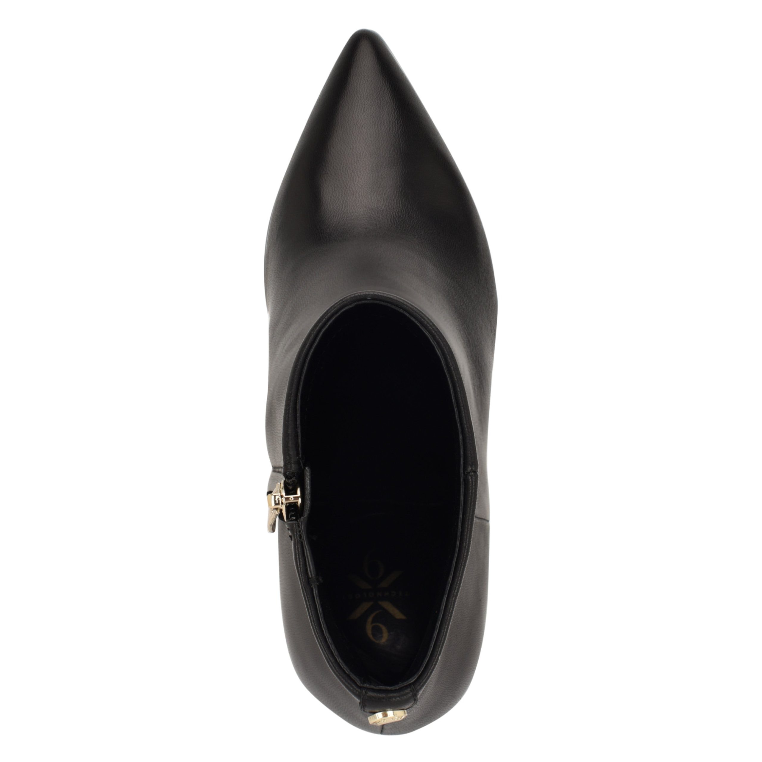 Lorela 9X9 Block Heel Leather Booties - Image 3