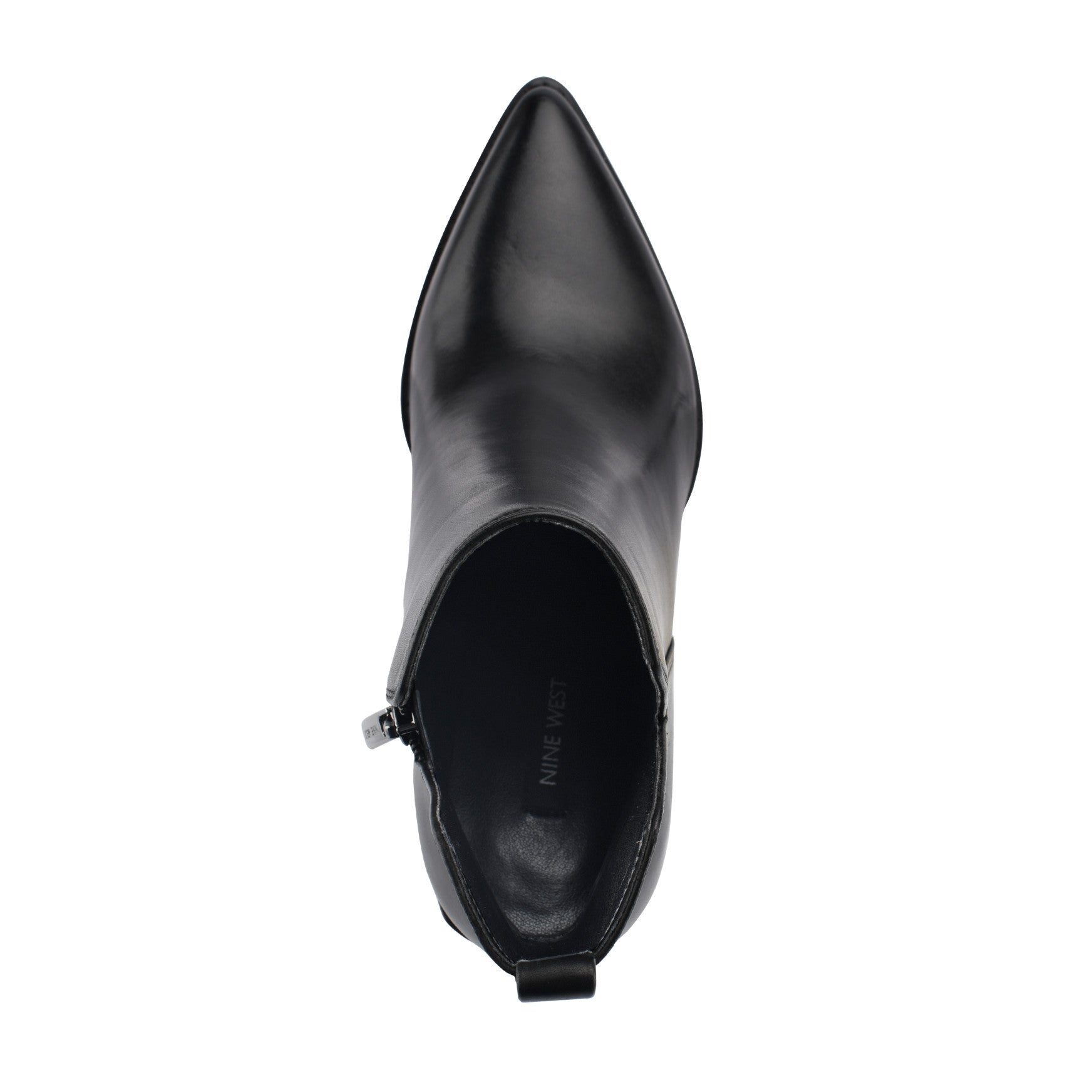 Birds Block Heel Leather Booties - Image 3