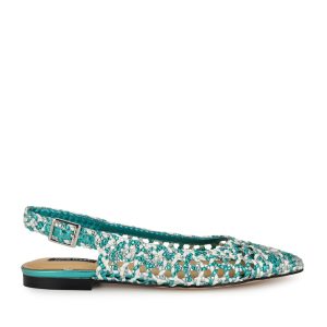 Soel Woven Slingback Flats