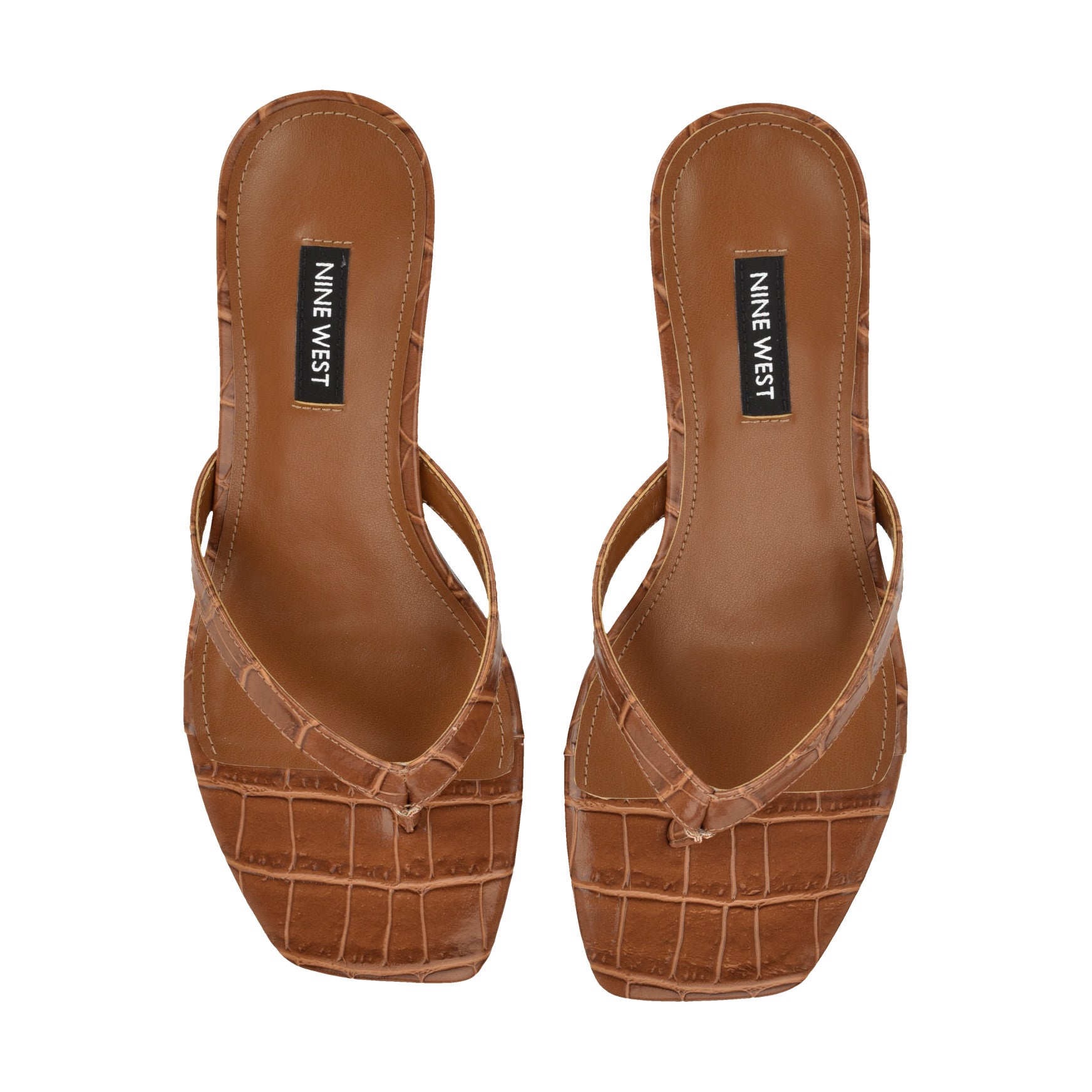 Cassa Thong Kitten Heel Sandals - Image 5