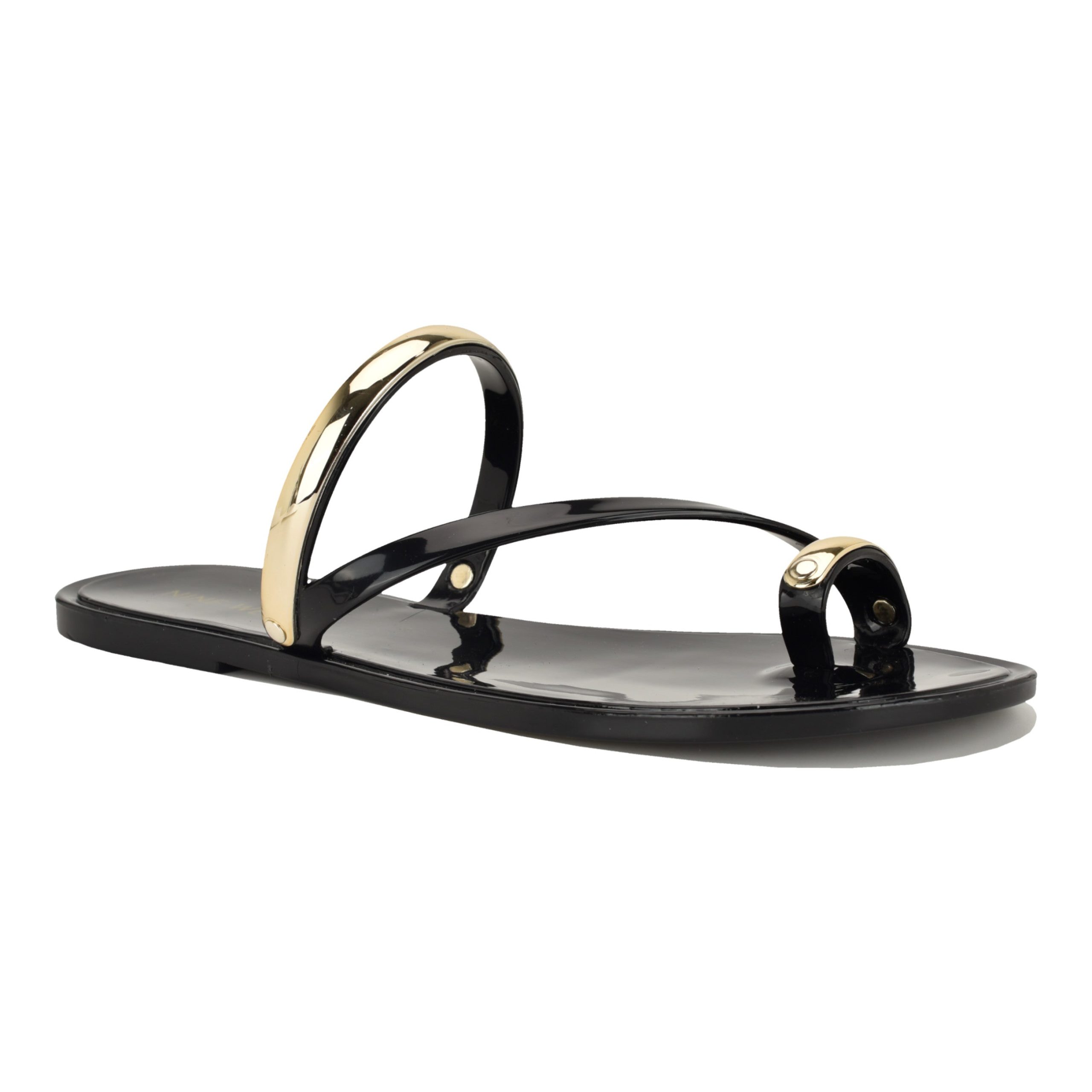Seashell Jelly Flat Sandals - Image 2