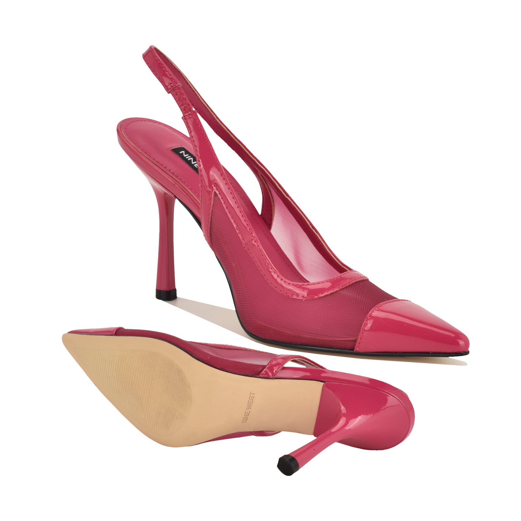 Jermain Mesh Slingback Pumps - Image 4