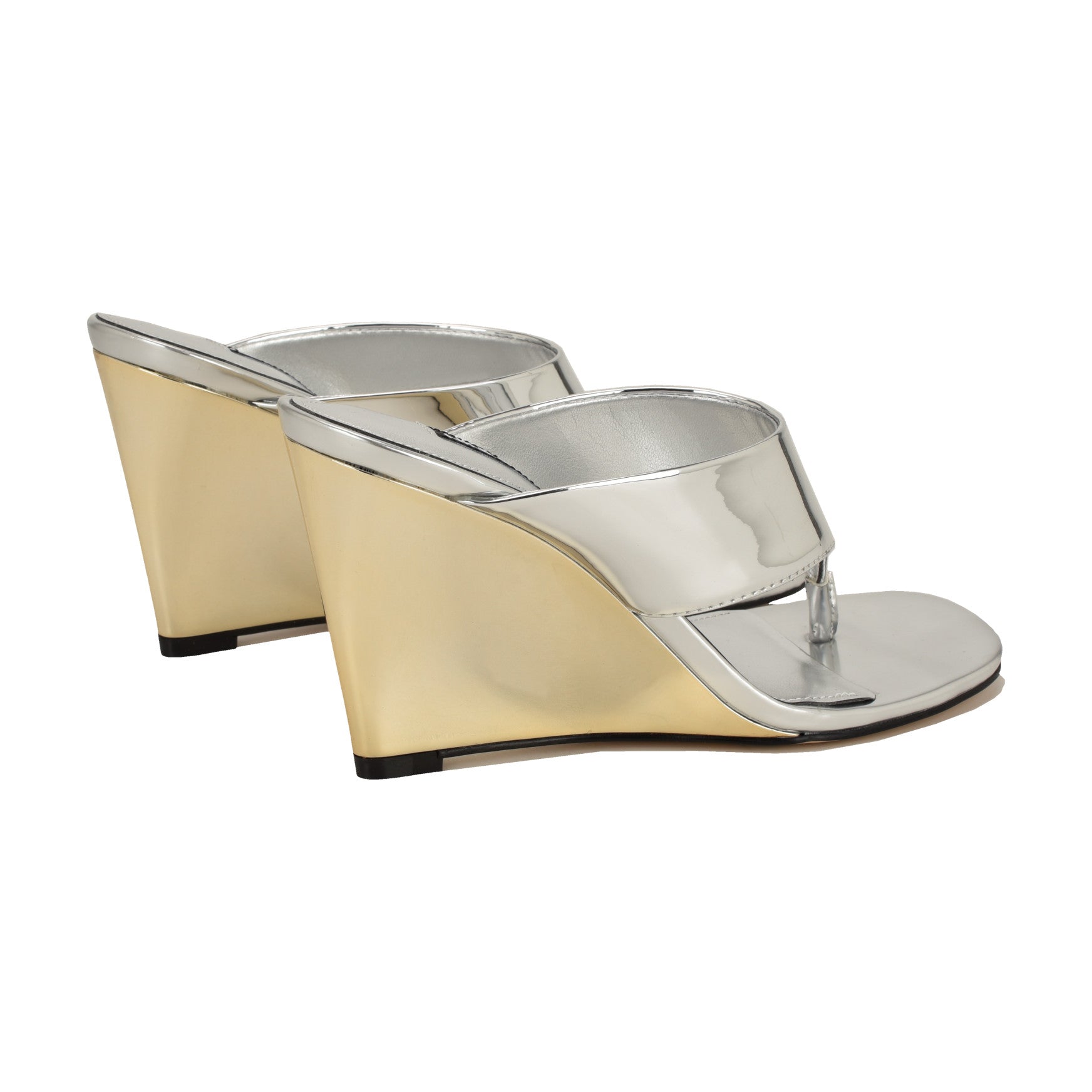 Presa Wedge Thong Sandals - Image 3