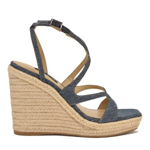 Adriane Strappy Wedge Sandals
