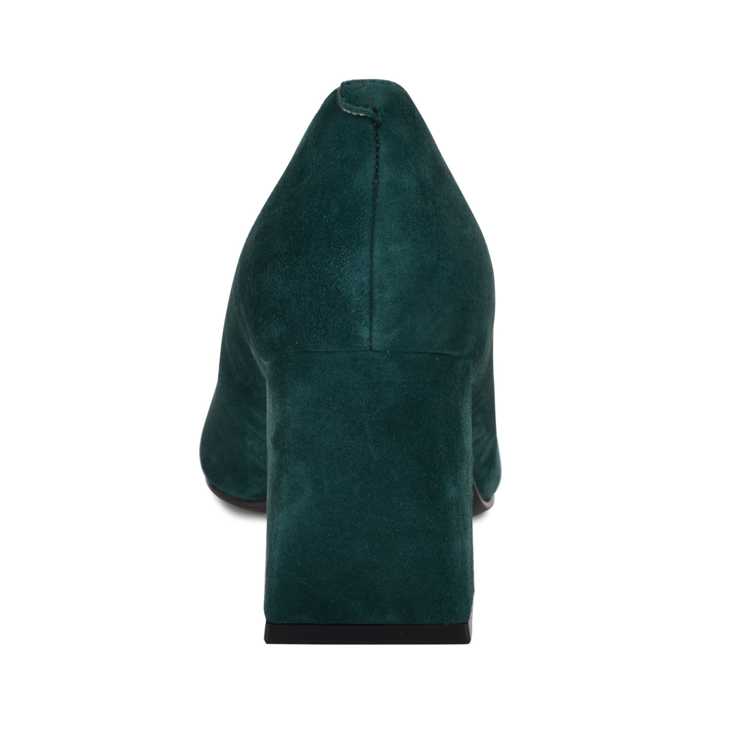 Monda Leather Block Heel Pumps - Image 4