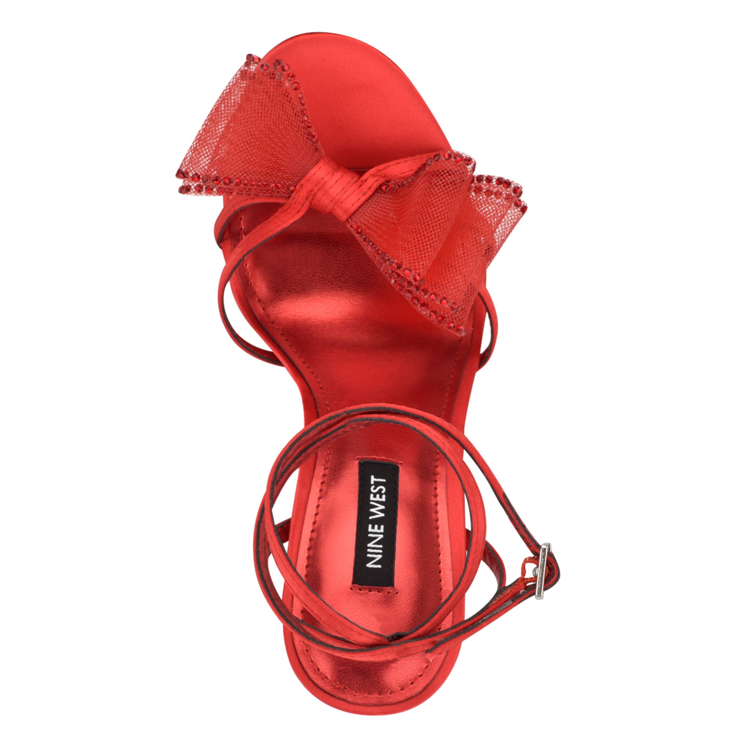 Minky Bow Heeled Sandals - Image 3