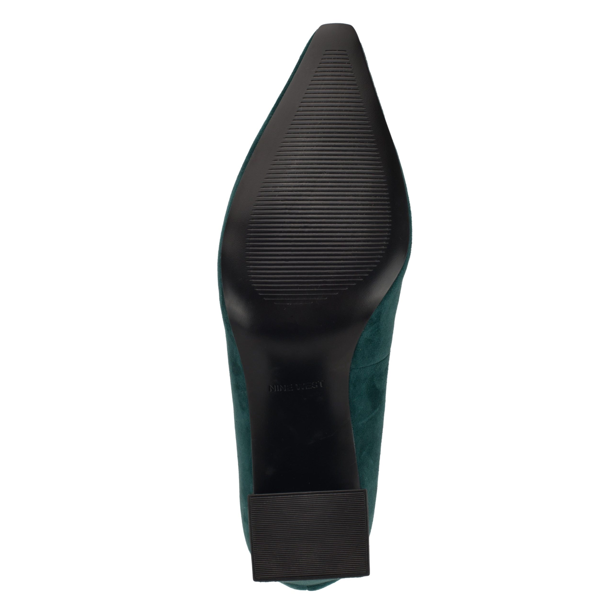 Monda Leather Block Heel Pumps - Image 5