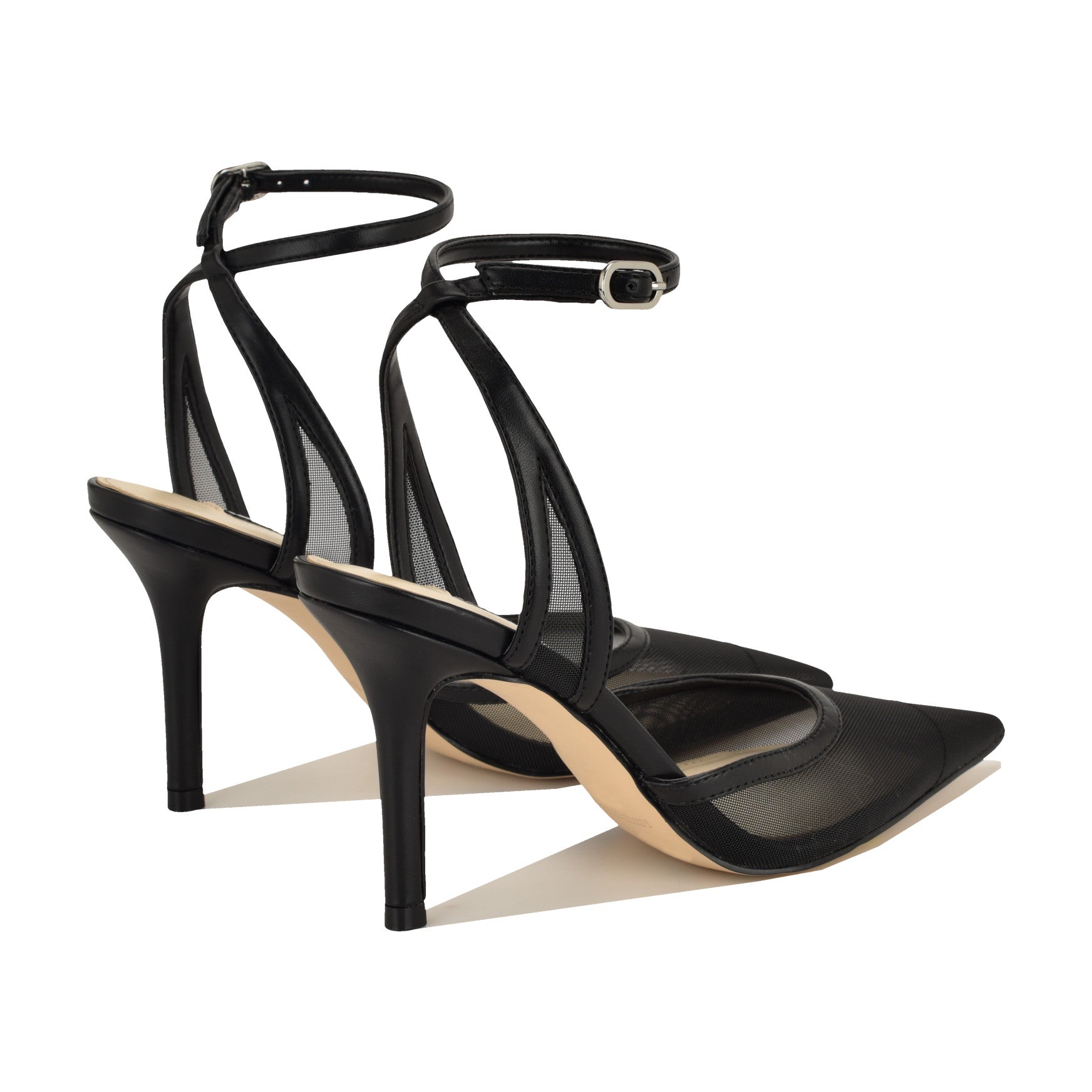 Gullia Mesh Ankle Strap Pumps - Image 3