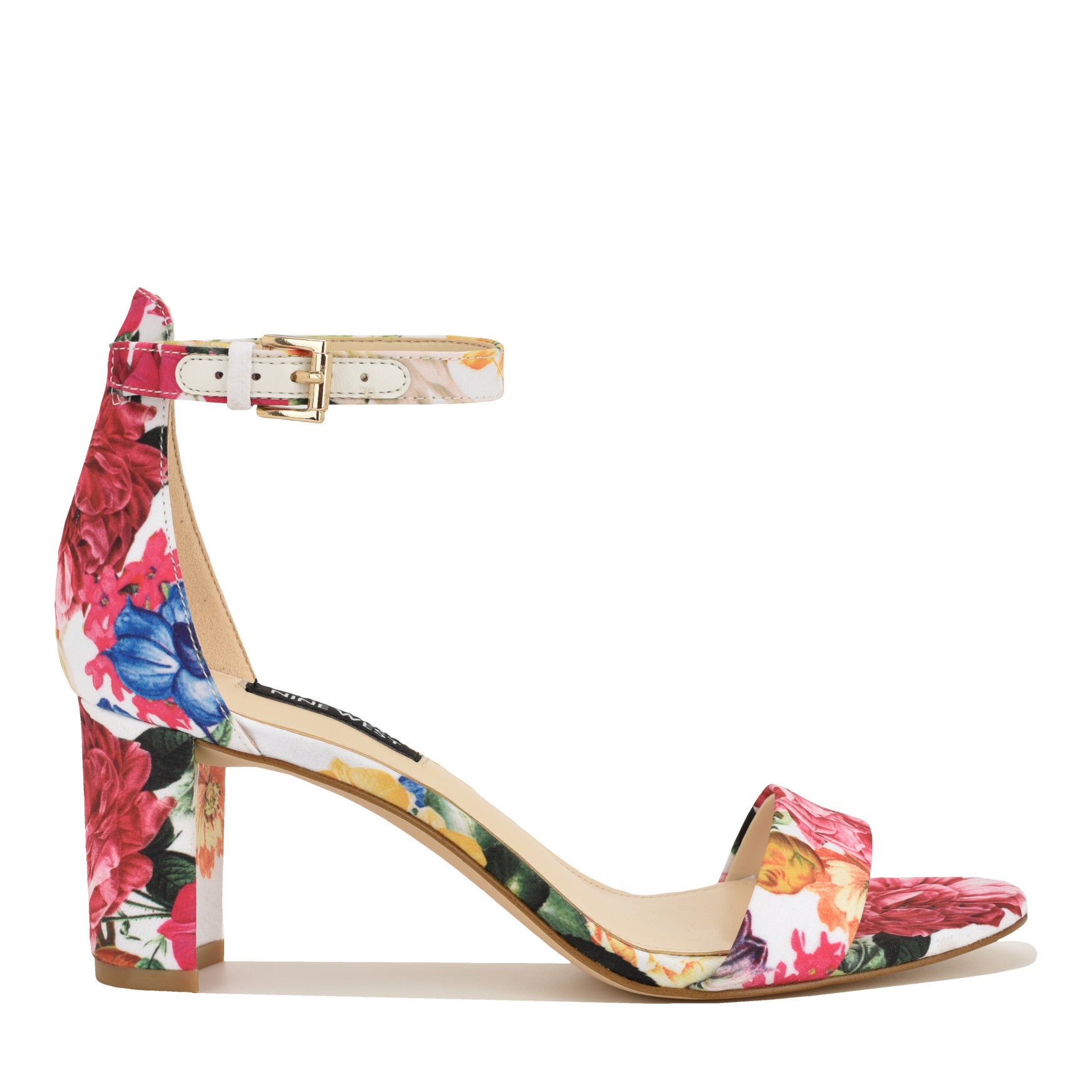 Pruce Ankle Strap Block Heel Sandals