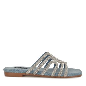 Timy Embellished Flat Sandals