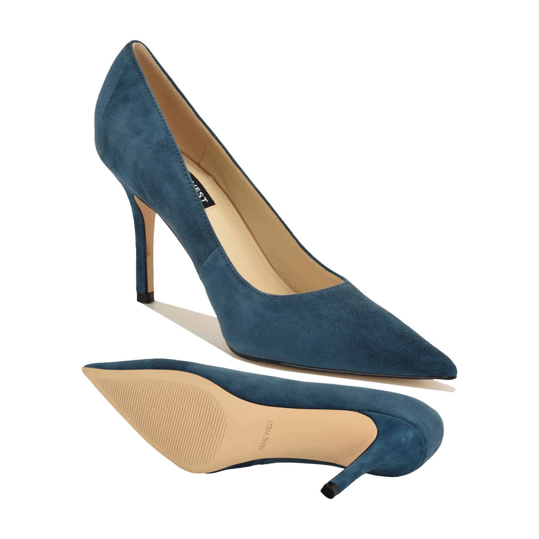 Gemmha Leather Pointy Toe Pumps - Image 4