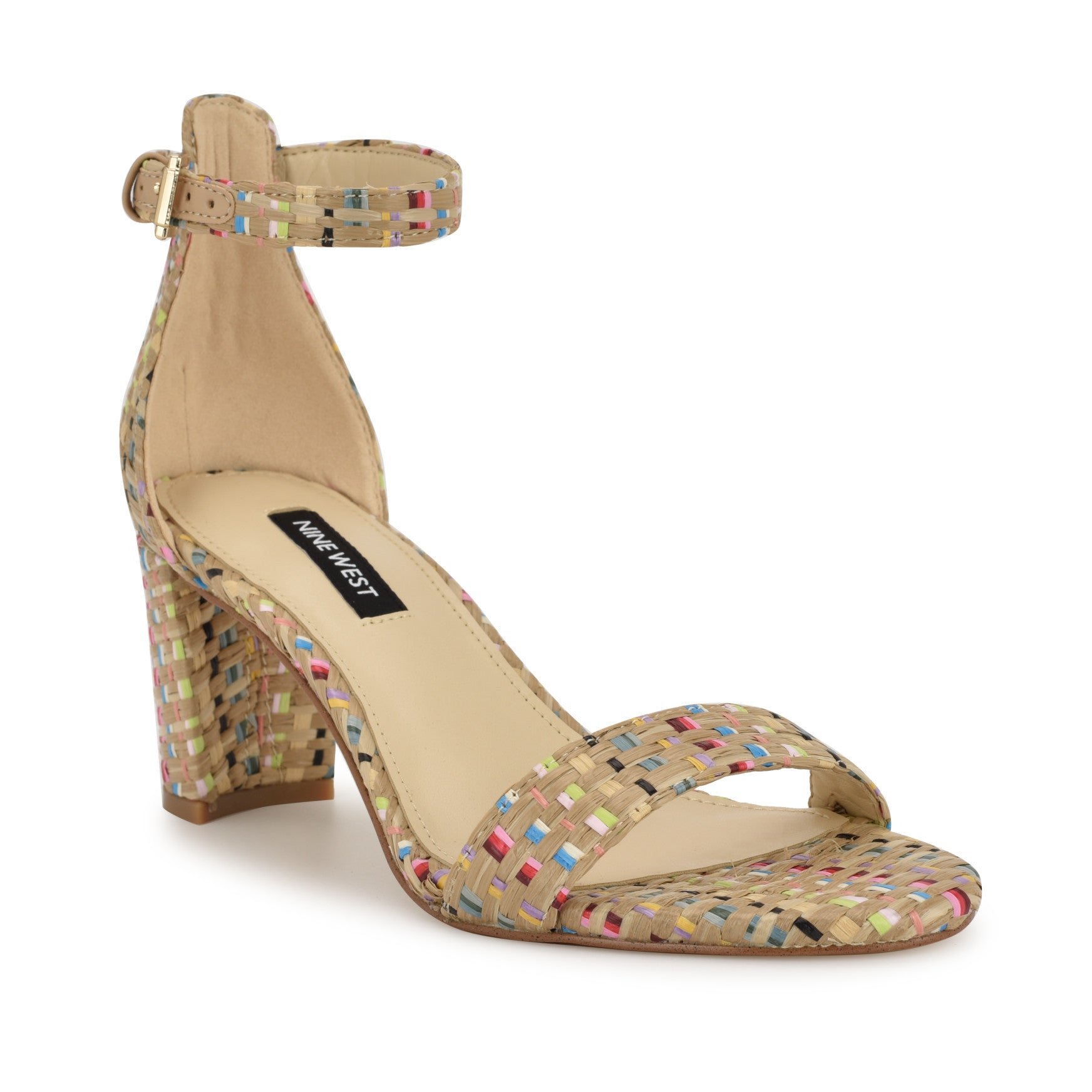 Pruce Ankle Strap Block Heel Sandals - Image 2