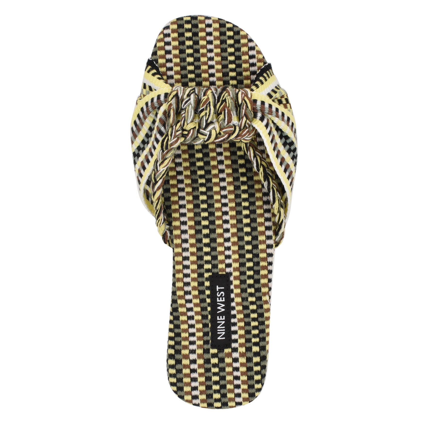 Lalta Knotted Flat Slide Sandals - Image 3