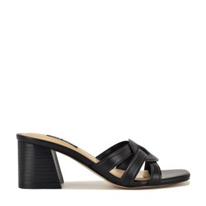 Gritt Block Heel Mule Sandals