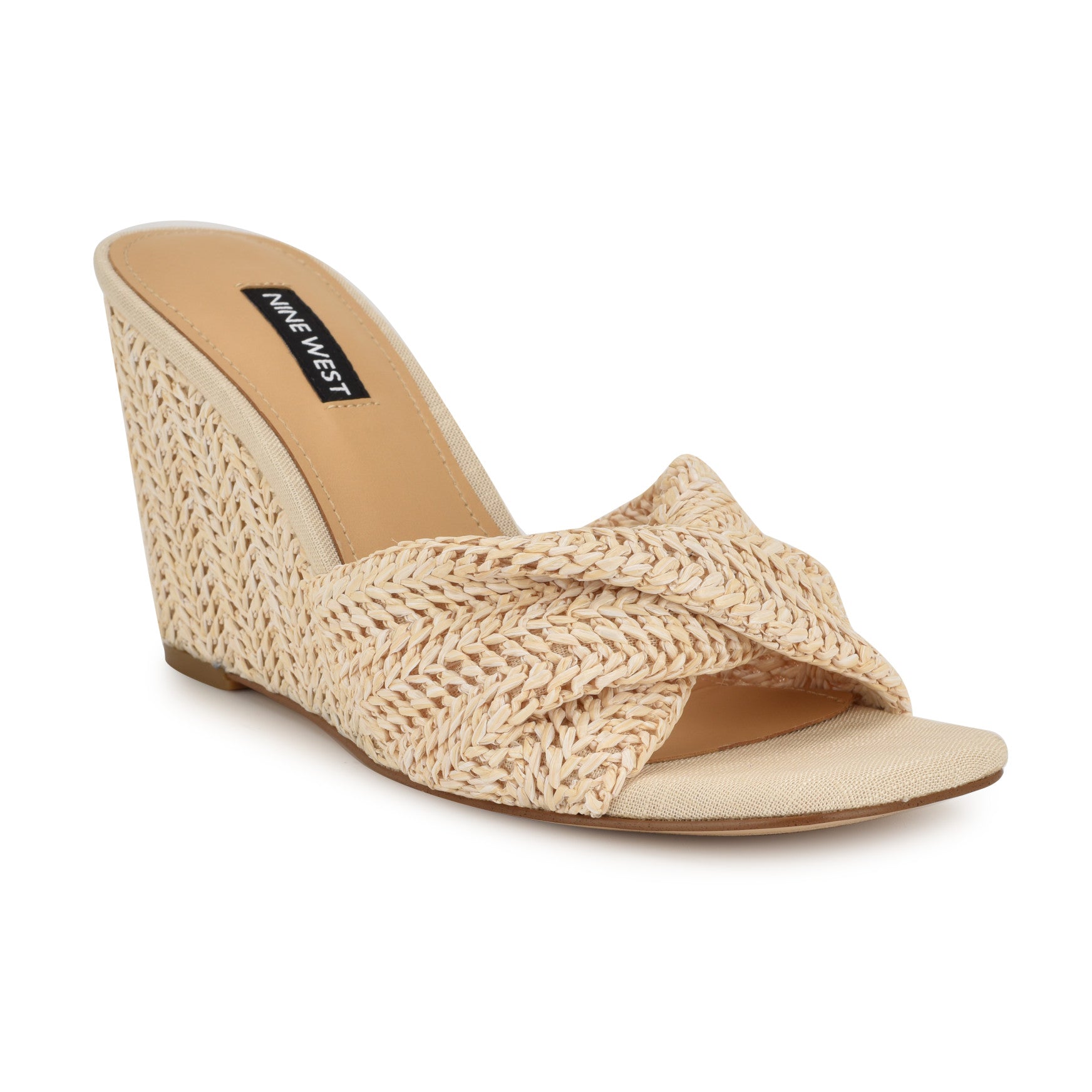 Nikhil Twist Wedge Sandals - Image 2
