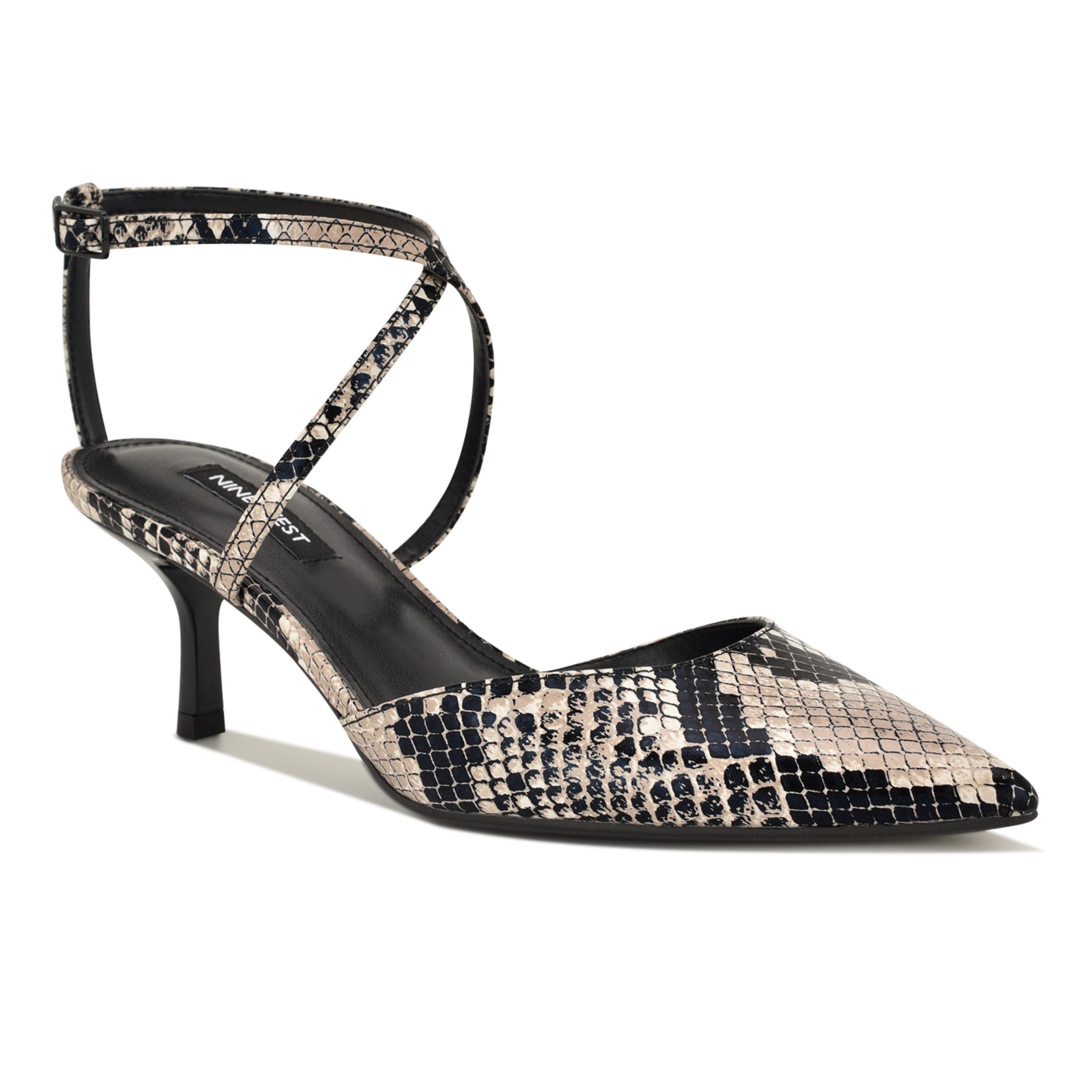 Idorna Strappy Pointy Toe Pumps - Image 2