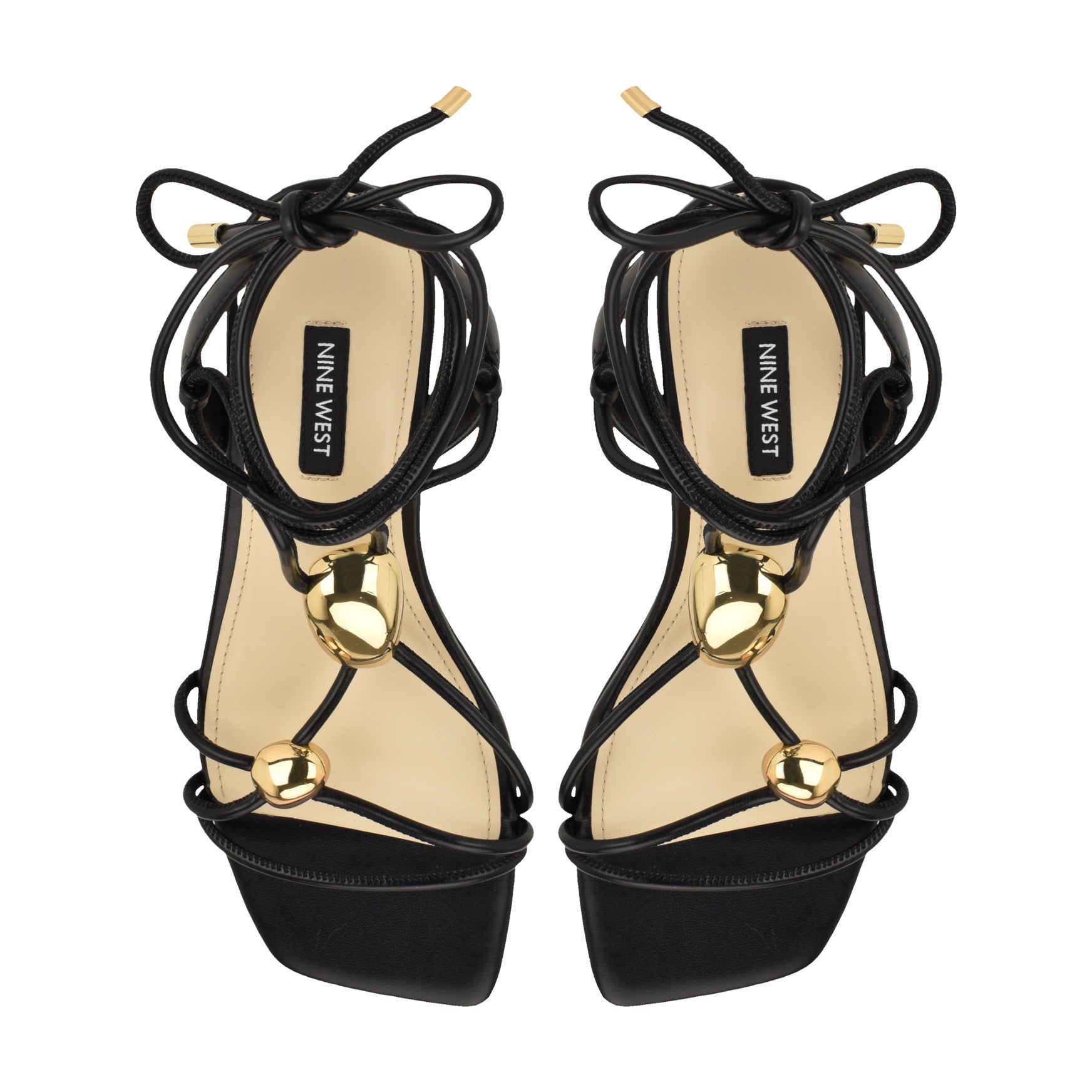 Niraa Ankle Wrap Flat Sandals - Image 5