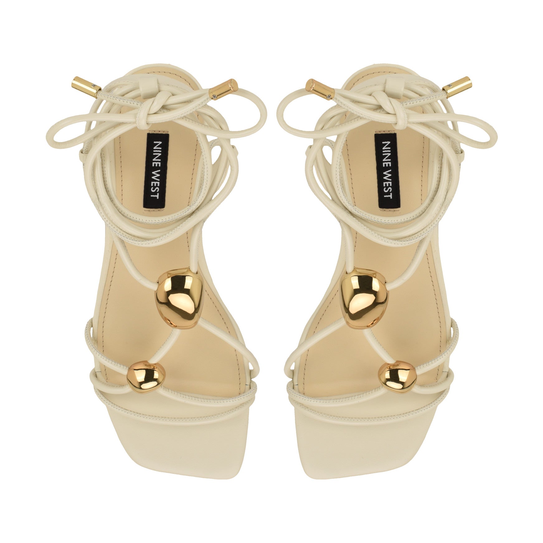 Niraa Ankle Wrap Flat Sandals - Image 5