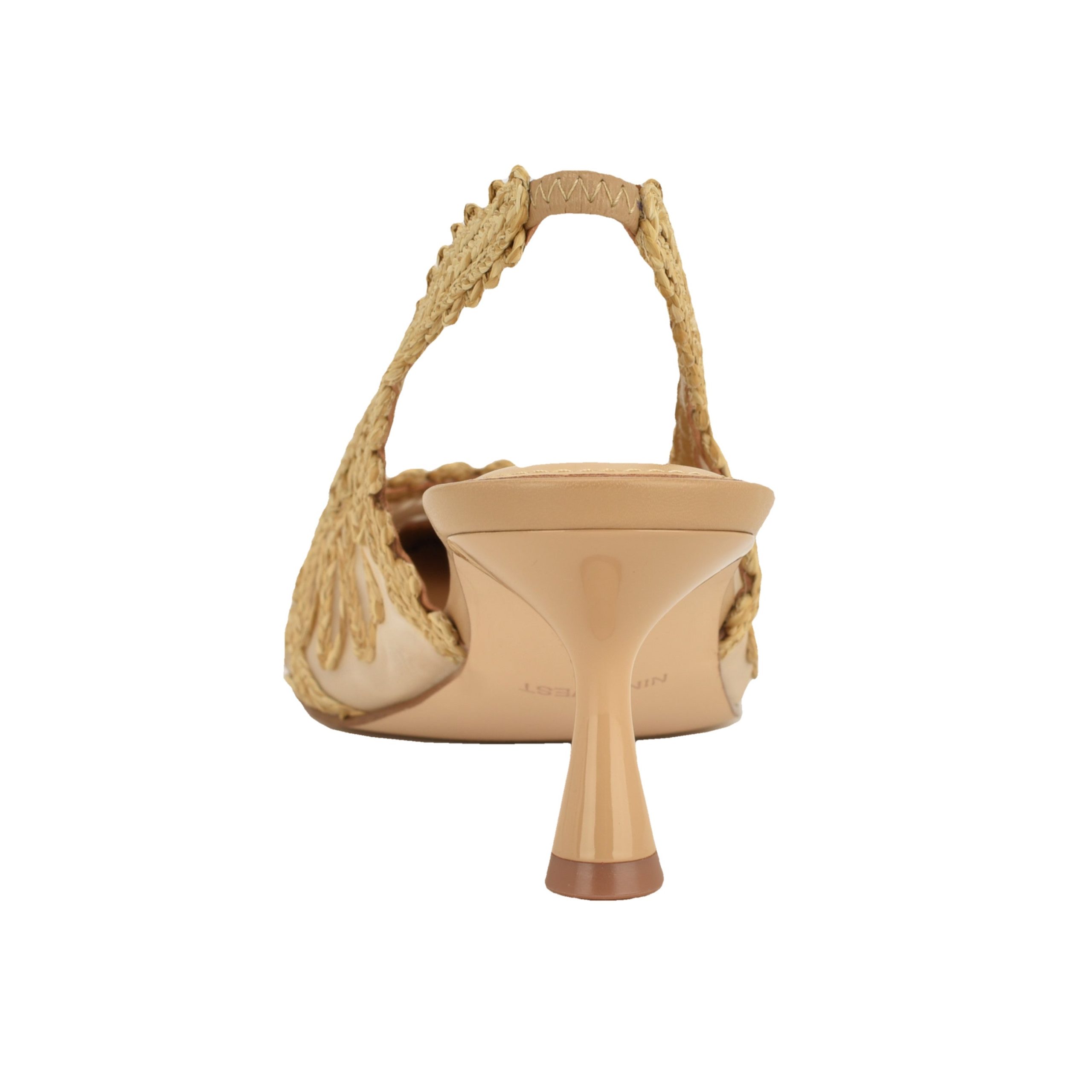 Romaine Woven Slingback Pumps - Image 4