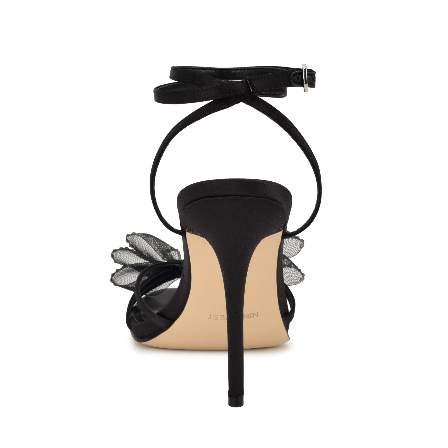 Minky Bow Heeled Sandals - Image 4