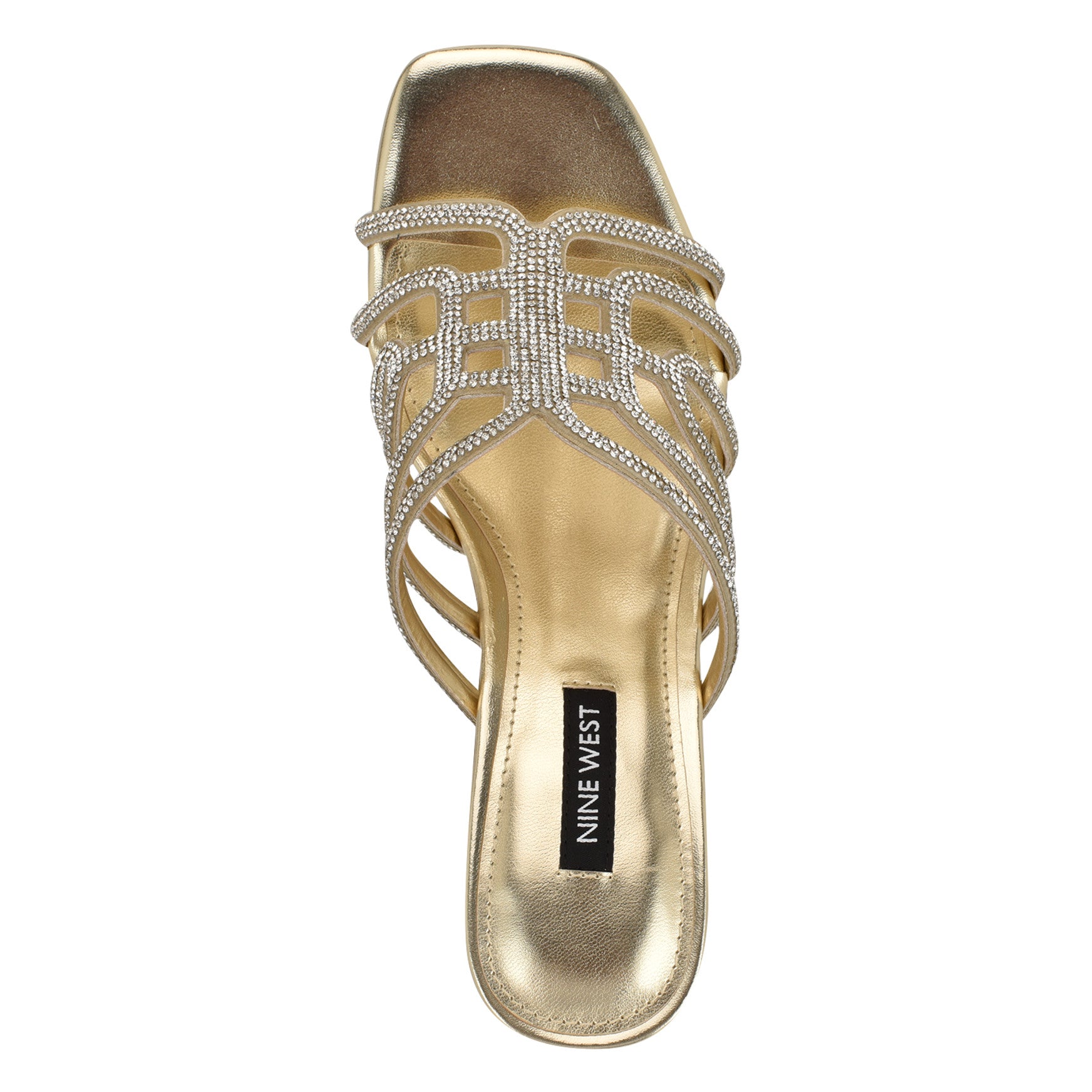 Grassa Block Heel Embellished Sandals - Image 3