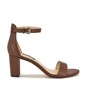 Pruce Ankle Strap Block Heel Sandals