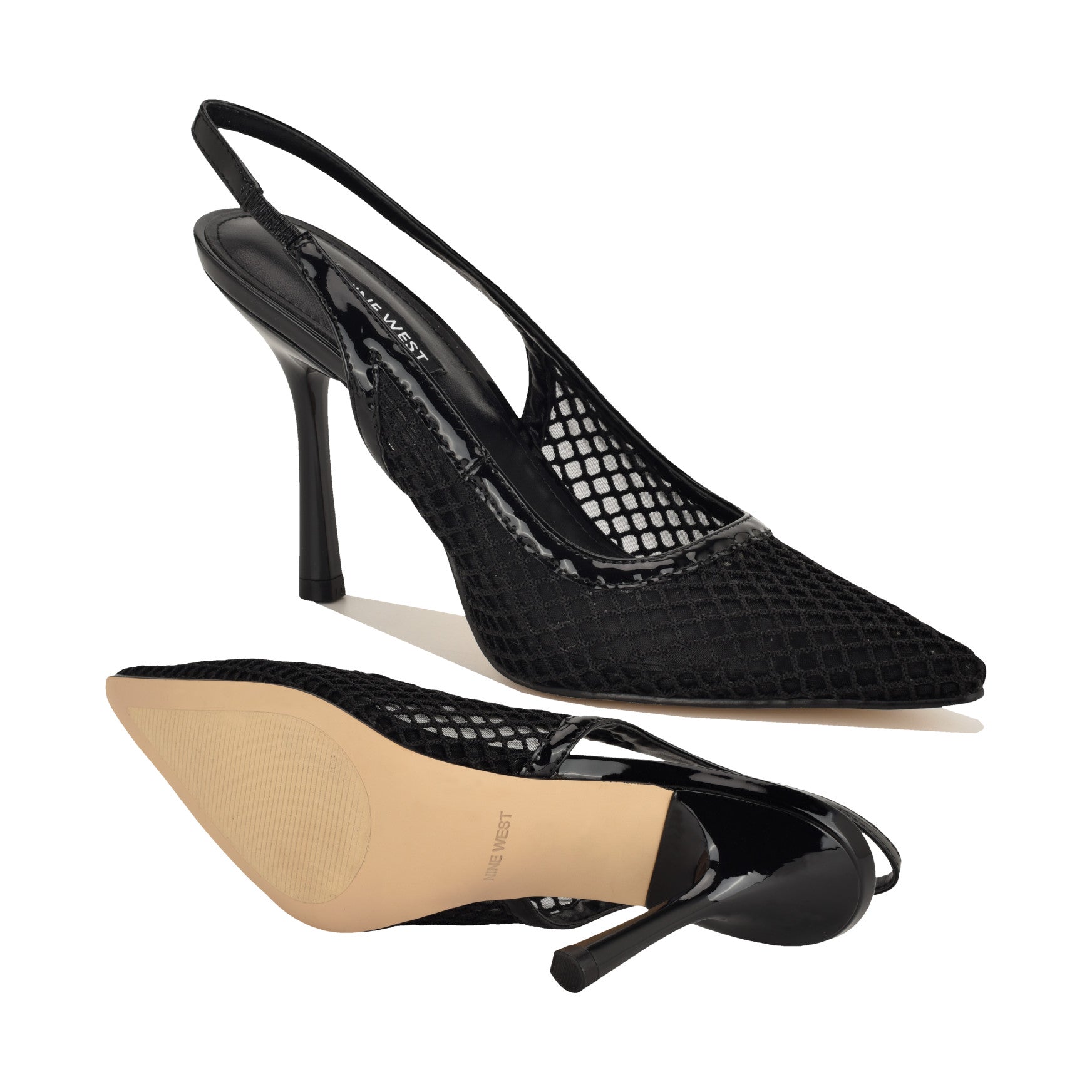Jermain Mesh Slingback Pumps - Image 4