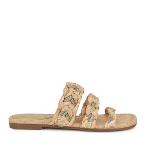 Qazz Flat Slide Sandals