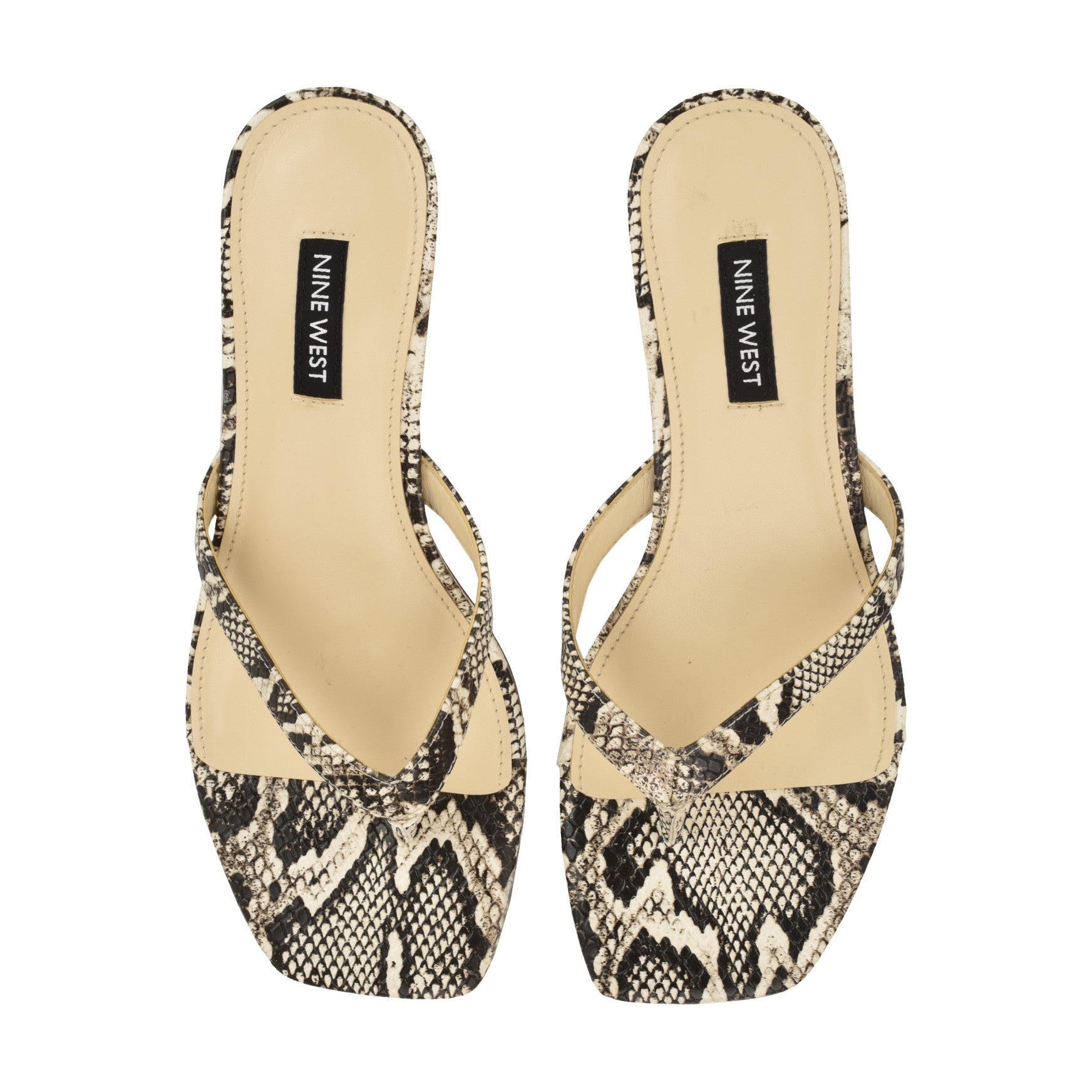 Cassa Thong Kitten Heel Sandals - Image 5