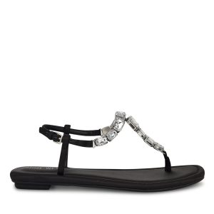 Dynasti Embellished Flat Sandals