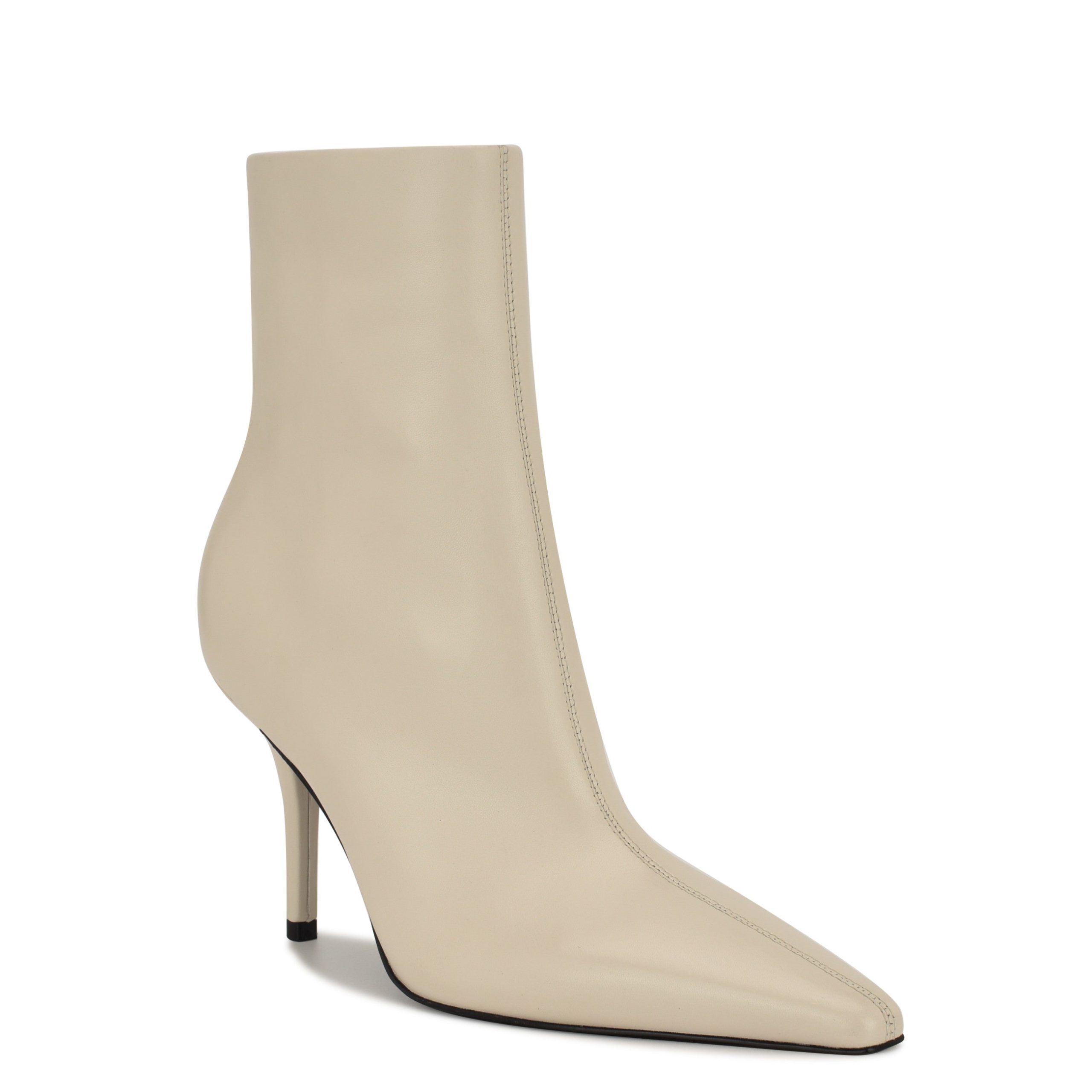 Ohmy Dress Ankle Leather Booties - Image 2