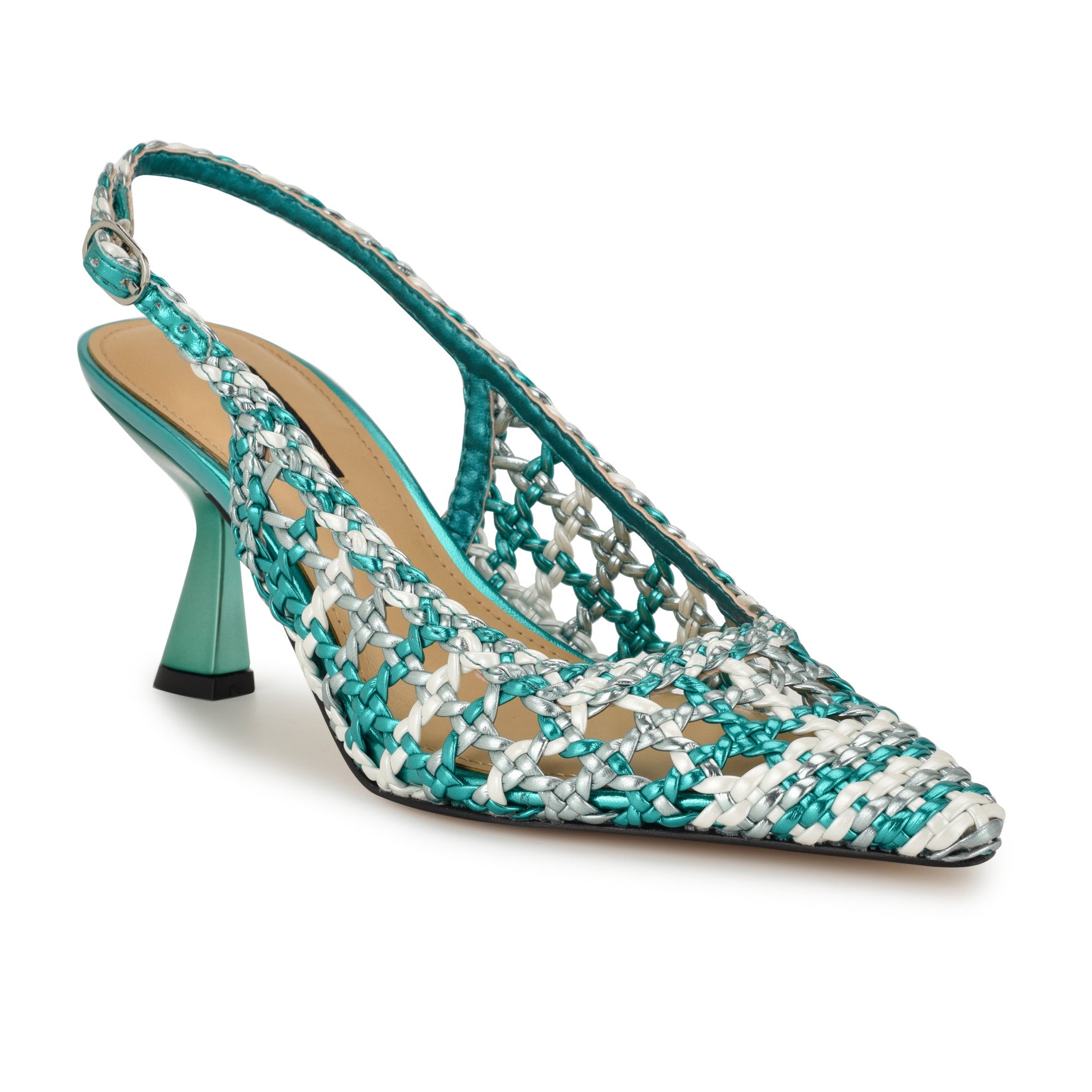 Madalene Woven Slingbacks - Image 2