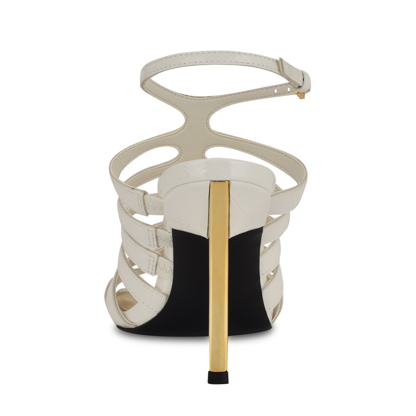 Saleen Caged Strappy Sandals - Image 4