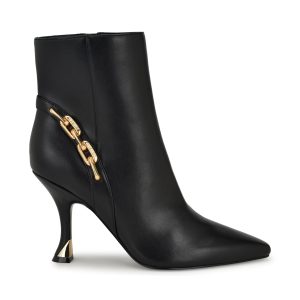 Chaine Pointy Toe Dress Booties