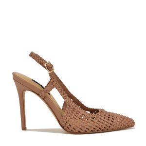 Fresky Woven Slingback Pumps