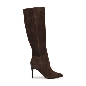 Richy Wide Calf Heeled Boots