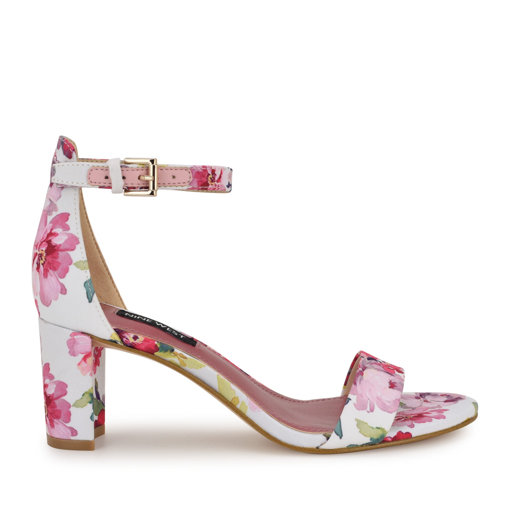 Pruce Ankle Strap Block Heel Sandals