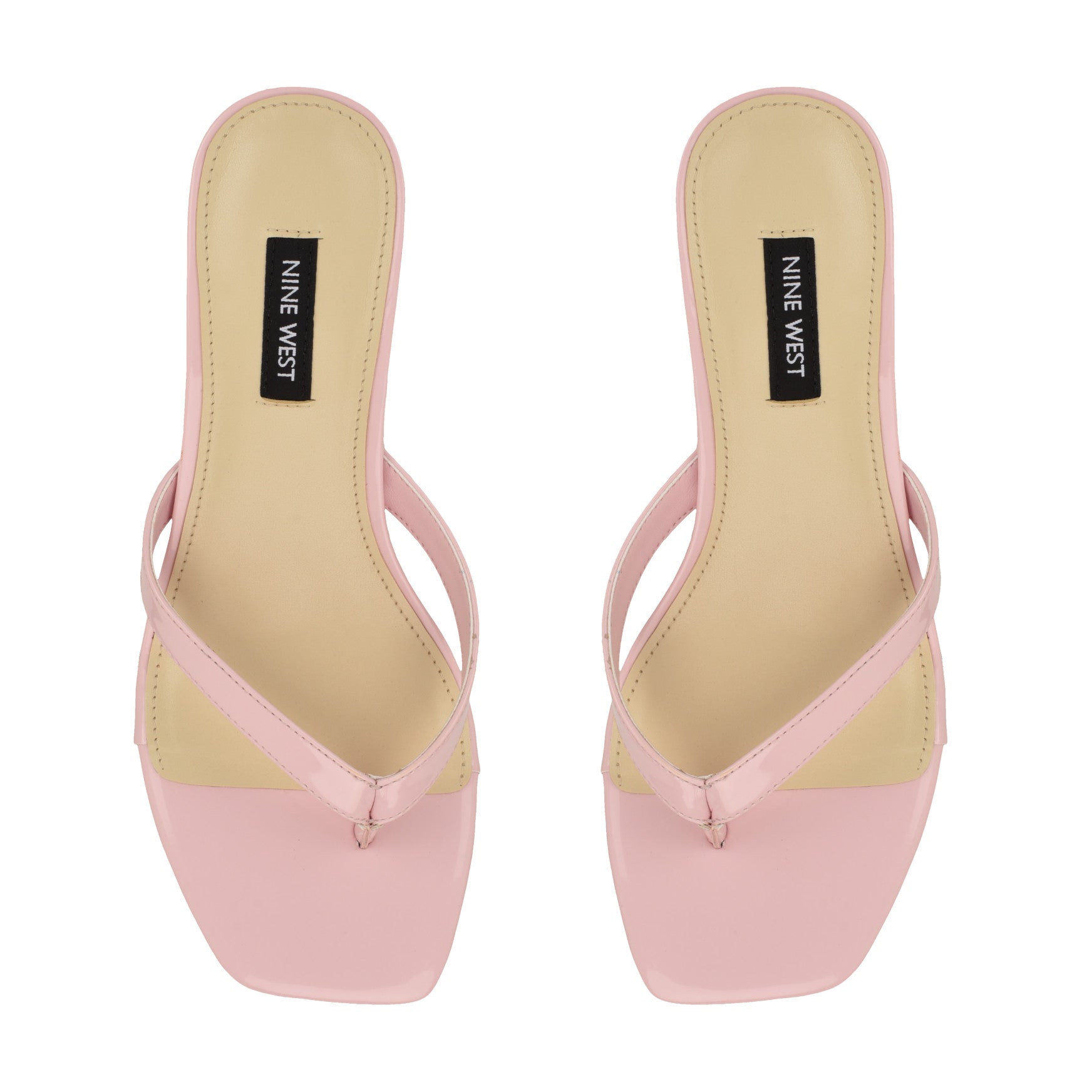 Cassa Thong Kitten Heel Sandals - Image 5