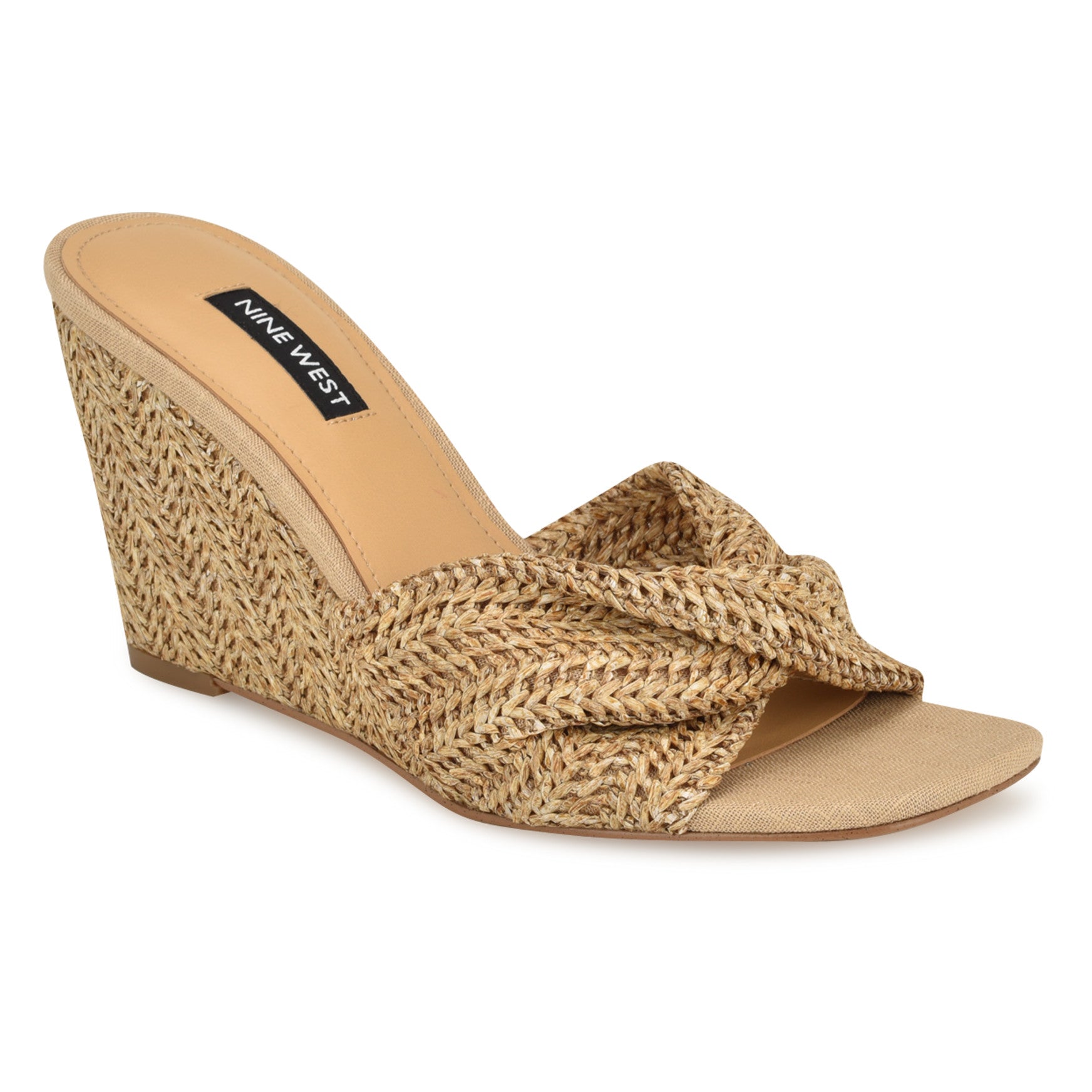 Nikhil Twist Wedge Sandals - Image 2